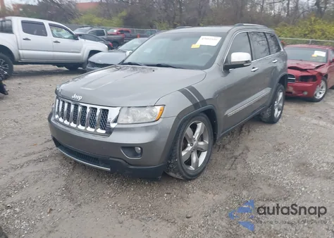 2013 Jeep Grand Cherokee Overland from USA, damaged, VIN 1C4RJFCTXDC646132